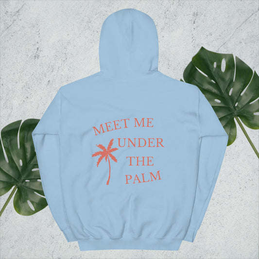 Meet Me Under the Palm (Light Blue)